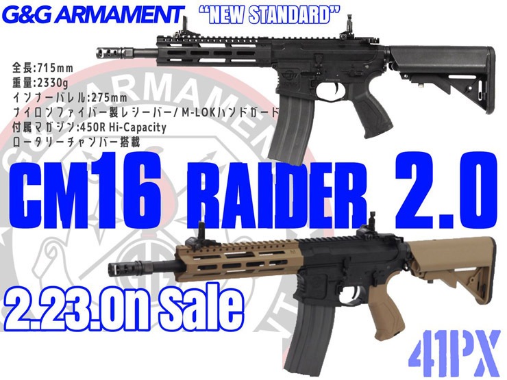 G&G CM16 Raider 2.0 DSTư ư G&G ARMAMENT