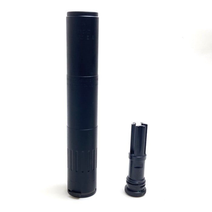 BIG DRAGON BD0502 AAC SPR/M4 Silencer Deluxe-BK | エアガン外装パーツ,ハイダー・サイレンサー ...