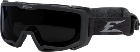 EDGE TacticalHB611Blizzard - Black Goggles/Clear & Smoke VS Lens