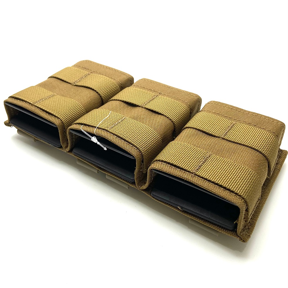 Wosport MG-F-12 FAST 5.56 Triple Mag Pouch (Medium)