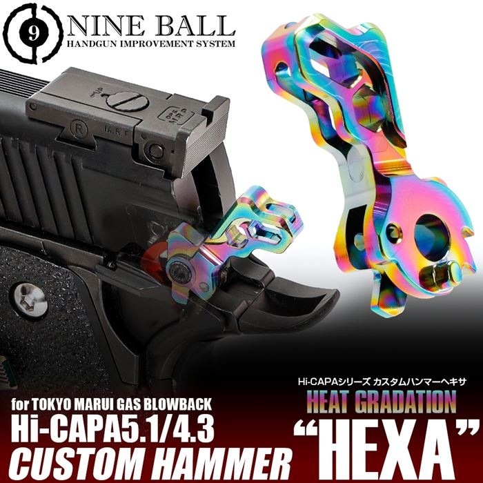 LayLax ライラクス NINEBALL 東京マルイ ガスブローバック Hi-CAPA5.1