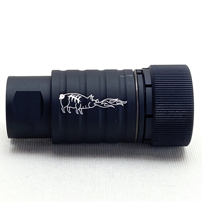 BIG DRAGON BD0028 Noveske Type AK flash hider BK | エアガン外装
