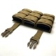 Wosport MG-F-22 FAST 5.56 Triple Mag Pouch Front Panel  (Long)