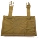 Wosport MG-F-22 FAST 5.56 Triple Mag Pouch Front Panel  (Long)