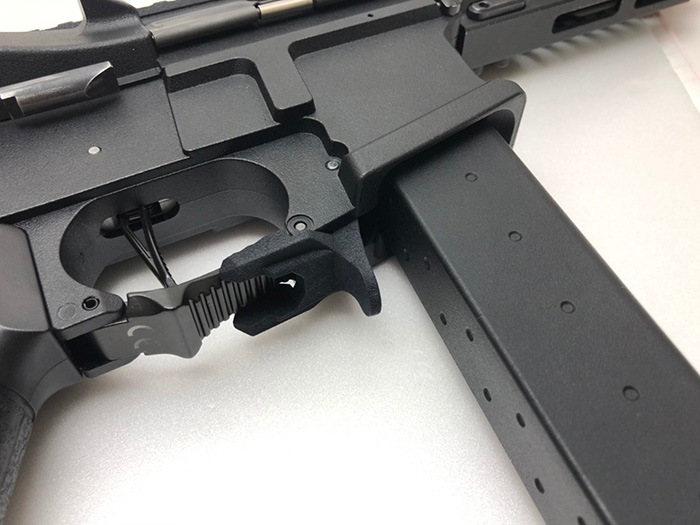 Rapidfire Arp9用エクステンデッドマグリリースレバー エアガン外装パーツ サバゲー用品の41ミリタリー