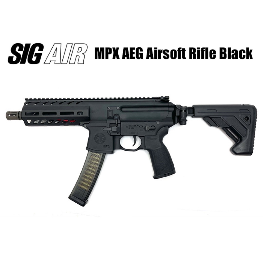 REAL TALKOV(ꥢ륿륳)о쾦ʡ SIG AIR MPX AEG Airsoft Rifle Black