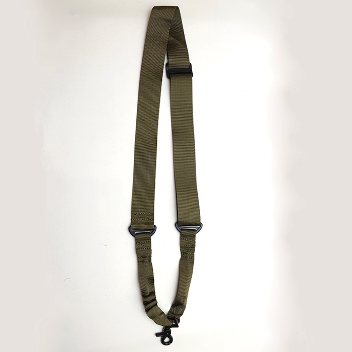 AMOMAX AM-SS010G Singl Point Sling with round hook OD Green