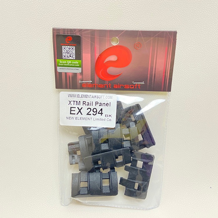 ELEMENT EX294-BK MP  XTM Rail Panel 8 PIC/PACK BK