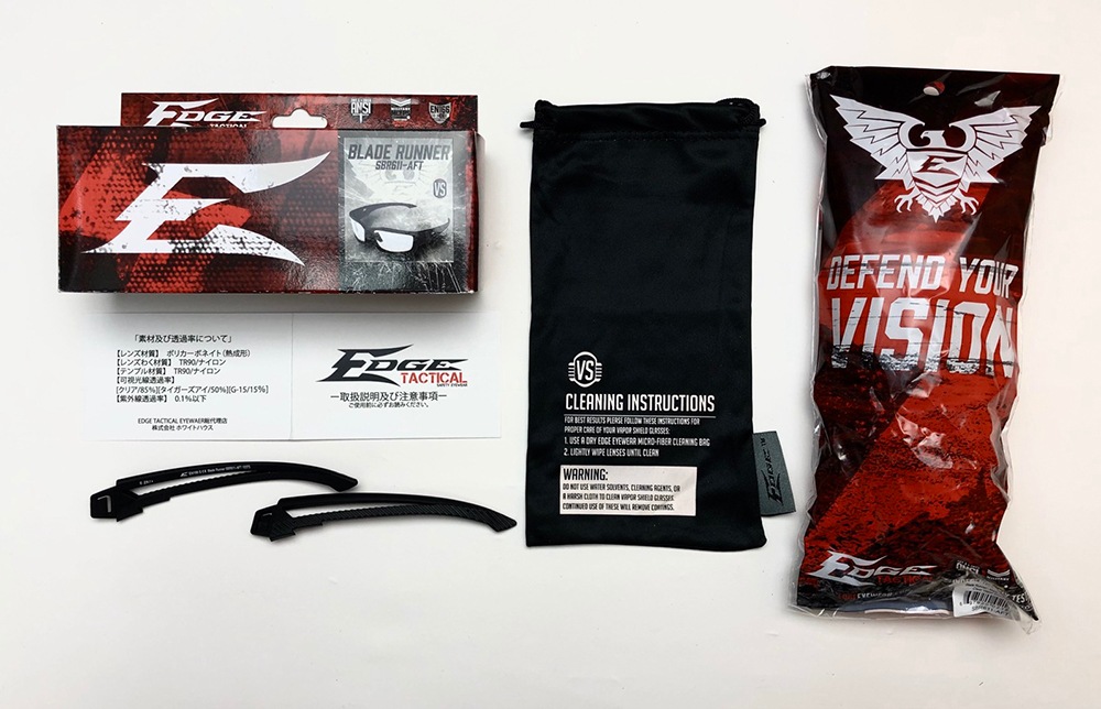 EDGE Tactical��SBR611-AFT��Blade Runner - Black Frame/Clear VS Lens