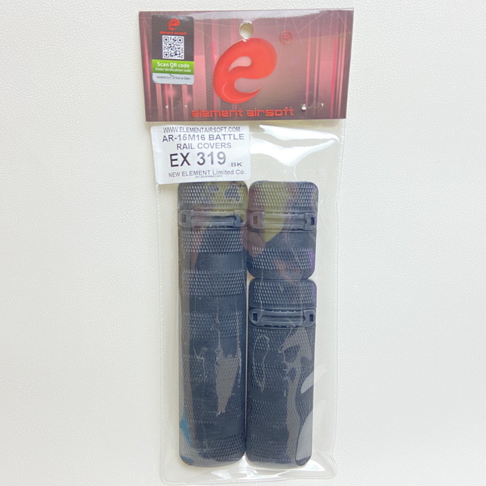 ELEMENT EX319-BK AR-15M16 BATTLE RAIL COVERS BK