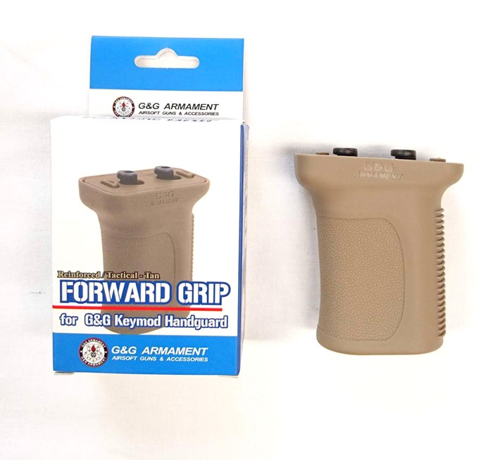 G&GG-03-176-1Forward Grip for Keymod Handguard (Tan) G&G ARMAMENT