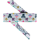 HK Army 28900502 HEADBAND MONOGRAM BONE/MULTI