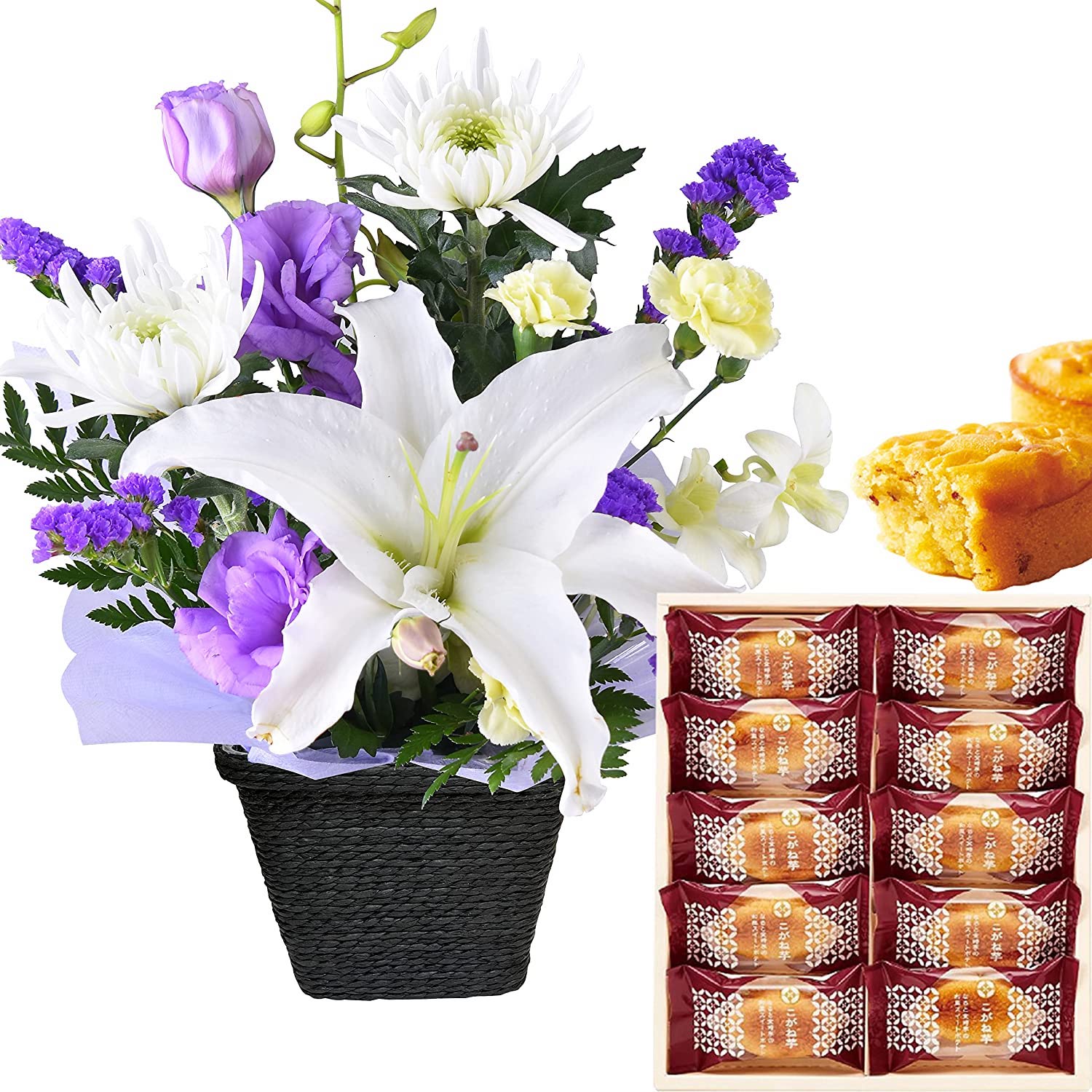 お供え花　☆KS☆様　確認ページ お供え バスケット Sサイズ お悔やみ お彼岸 花 生花 枕花 供花