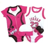 ��JORDAN BRAND�ۡ�BABY�ۥ��硼����֥��ɡ��٥��ӡ��������ƥॻ�å�(�ԥ󥯡��ۥ磻�ȡ�[JOR5-SET03]