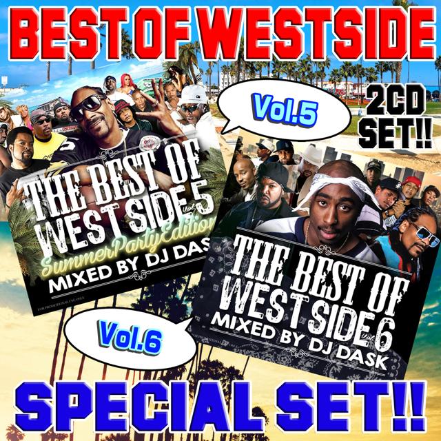超大人気ウエッサイクラシックスVol.5&6 2枚組!!】DJ DASK / THE BEST