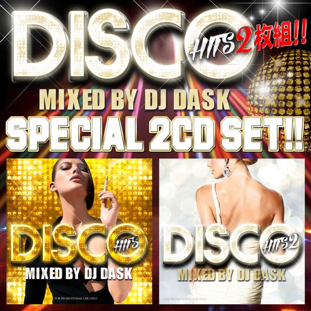 ��̾�ʥǥ������ҥå�MIX 2���ȡ�DJ DASK / DISCO HITS 2CD SET[DKDSET-01]