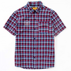 PRODUCT CLASSICS / CLIQUE PLAID S/S SHIRTS WASHED(��å�) [PDCT/1202-05-RD]