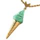 ��Melody Ehsani�ۡ�Ice Cream Cone Necklace�ۥ���ǥ������� / ���������꡼�ॳ����ͥå��쥹(�ߥ�ȡ� [ME_ICE_GRE]