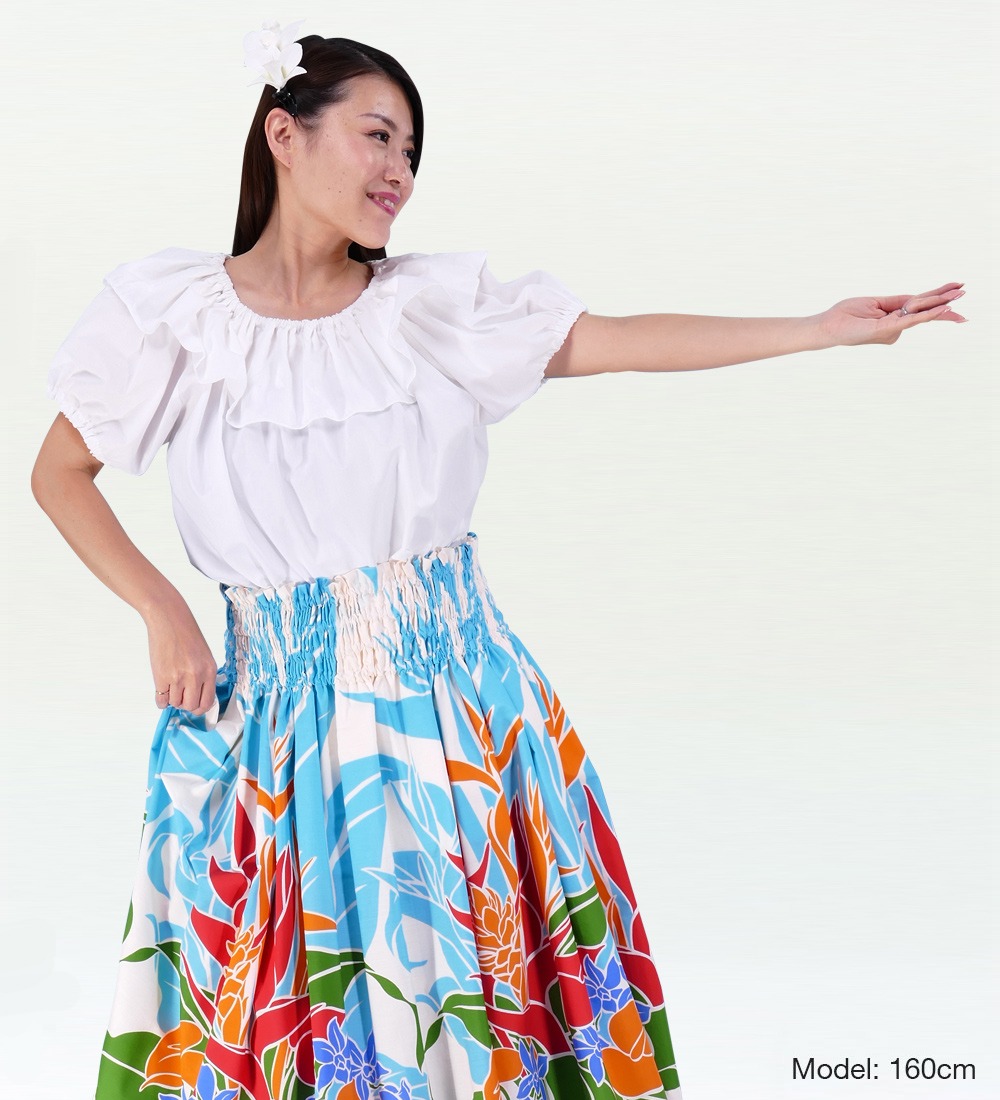 フラダンス フリル ブラウス ホワイト 1664wh | すべての商品 | EGL TOKYO