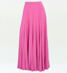 フラメンコ 無地 ファルダ スカート オレンジ 37o | □フラメンコ総合