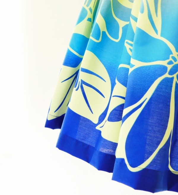 フラダンス　パウスカート　フラガール 柄　75cm フラダンス パウスカート フラガール 柄 75cm - フラダンス