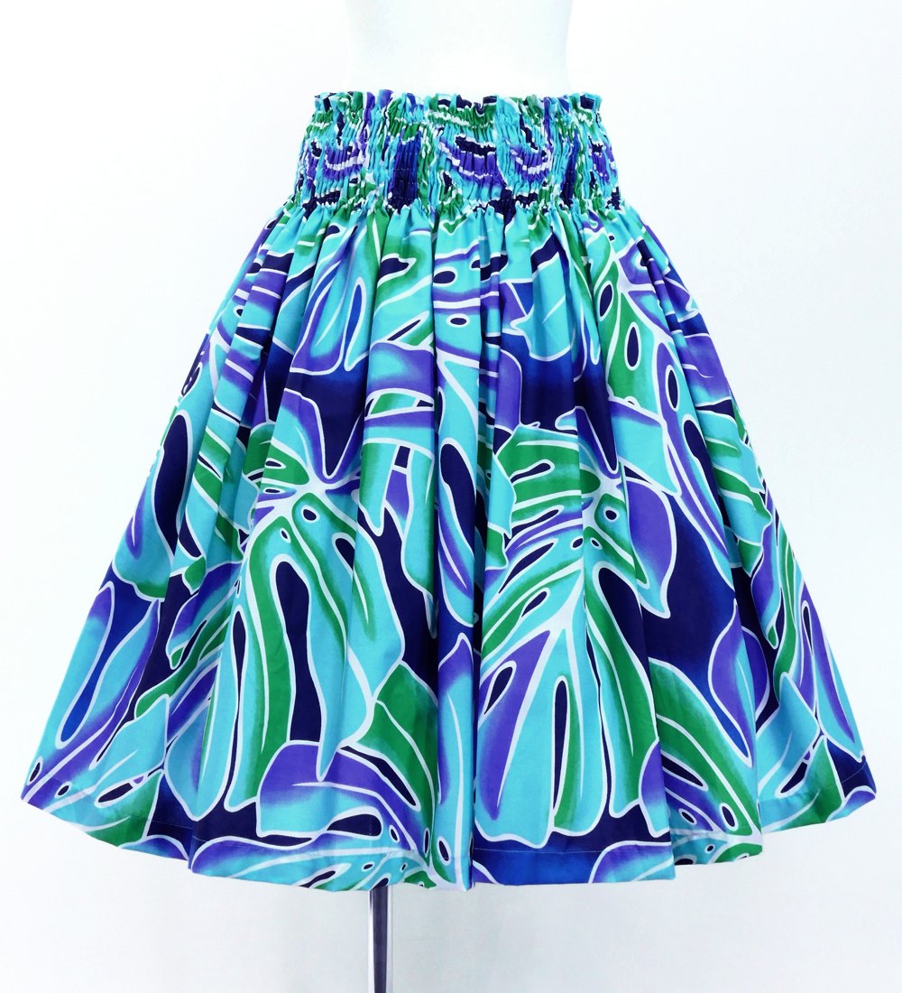 フラダンス パウスカート シングル ネイビー 3109 | □フラダンス総合