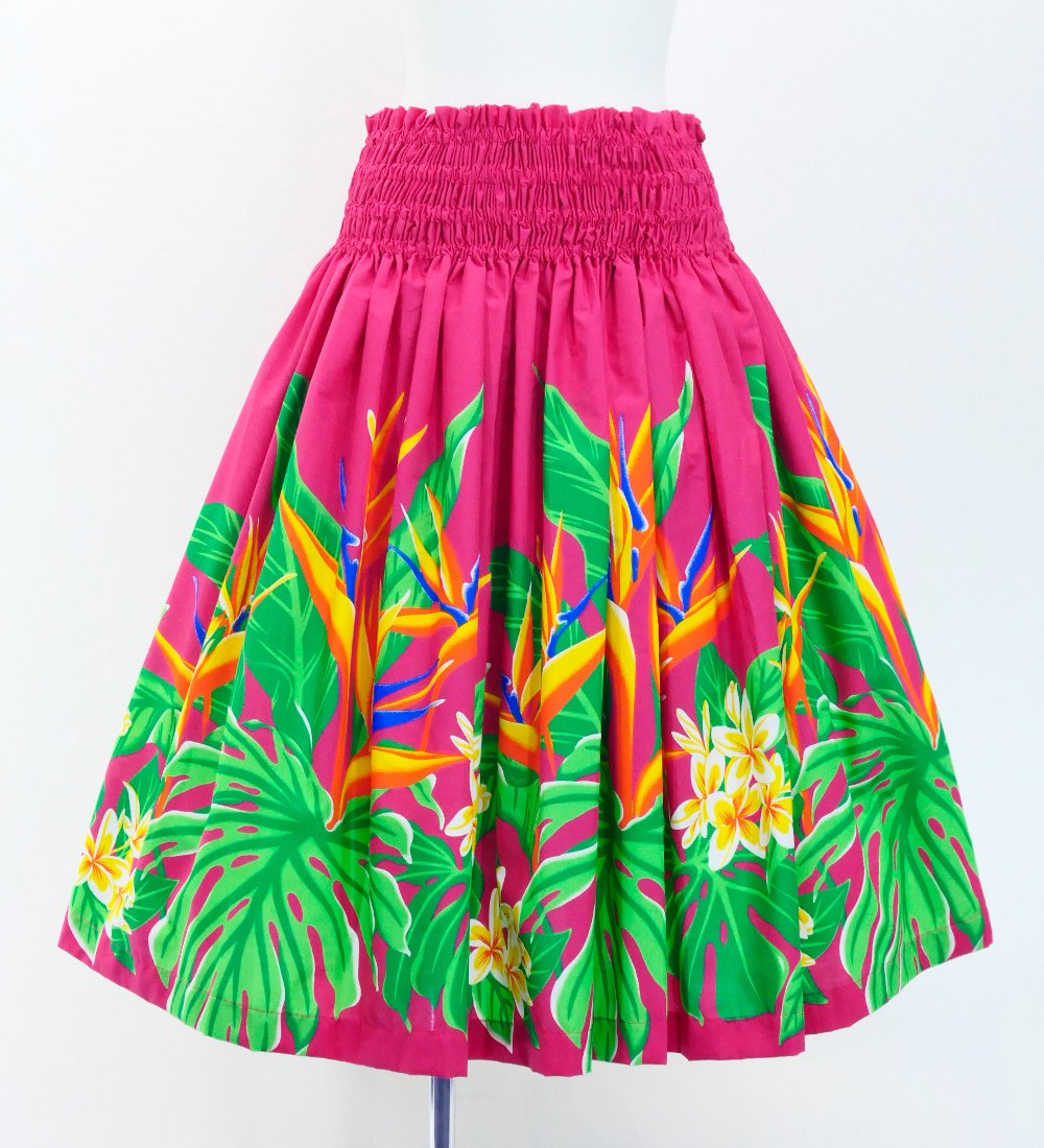 フラダンス パウスカート シングル ピンク 3133 | □フラダンス