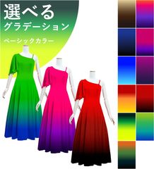 �ڹ����ʥ١����å�����ǡۡڥ��󥰾�� �������� ��󥷥����� �ե�륹�꡼�� �ɥ쥹 �٥��� JC90-gradation_B