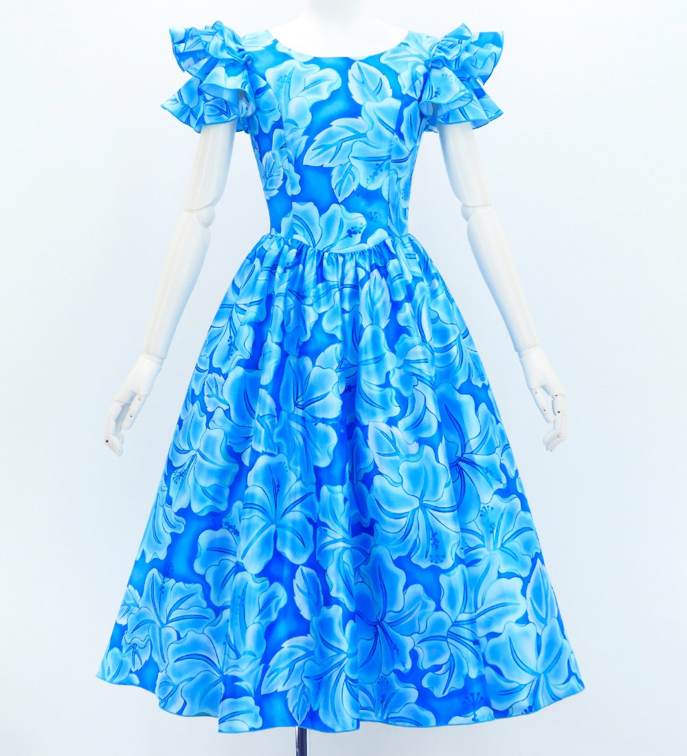 �ڥߥǥ���� �ե�ɥ쥹 3�ʥե�륹�꡼�� �ϥ��ӥ����� �֥롼�ߥ饤�ȥ֥롼 J3100bllbl