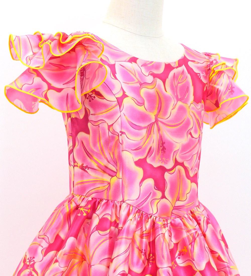 ������ �ե�ɥ쥹 3�ʥե�륹�꡼�� �ߥǥ��� �ϥ��ӥ����� �ԥ󥯡ߥ������� Jp128piye