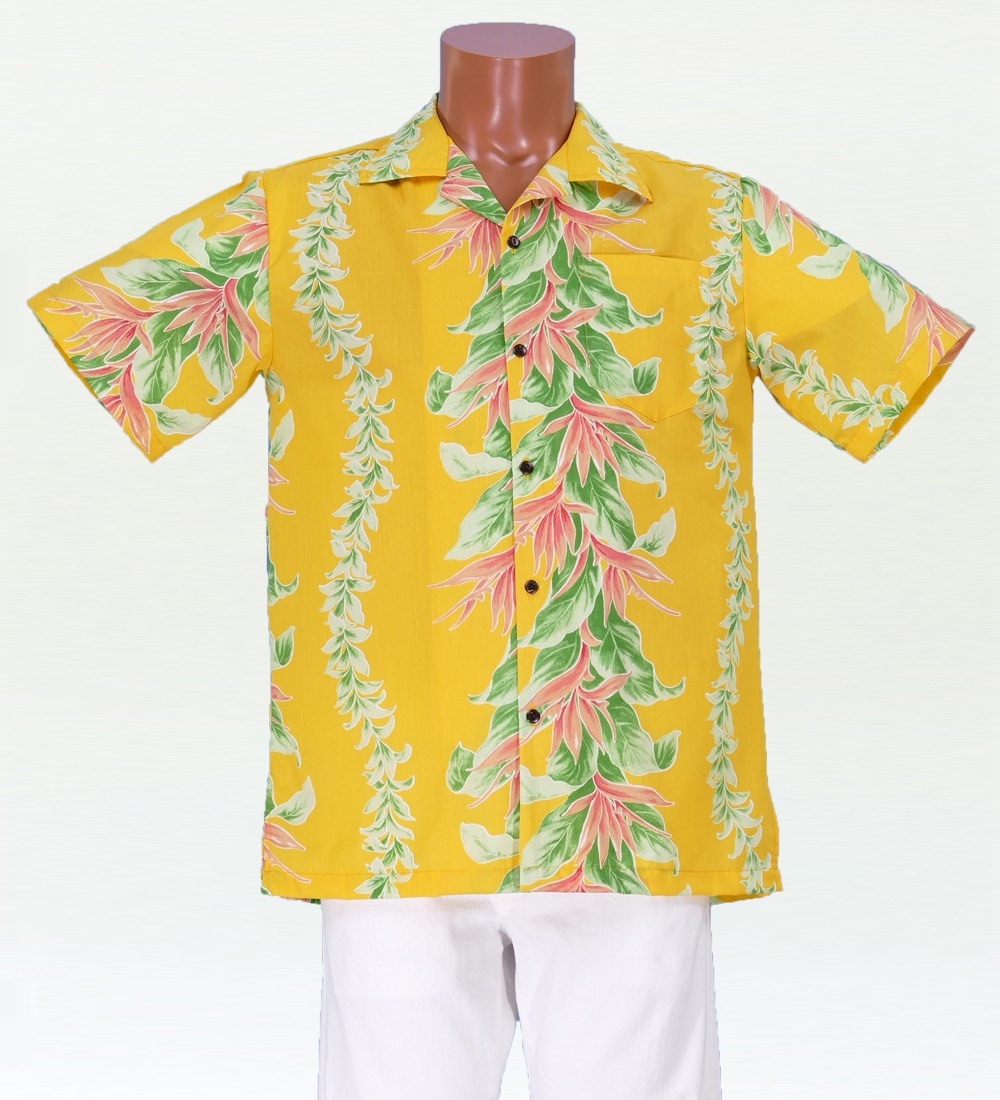 varde77 アロハシャツ イエロー サイズ2 vintage aloha varde77 アロハシャツ イエロー サイズ2 vintage aloha