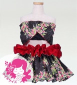 �ե顦���ҥ����� �岼���å� ����˥�  �֥�å���XL������  ck64