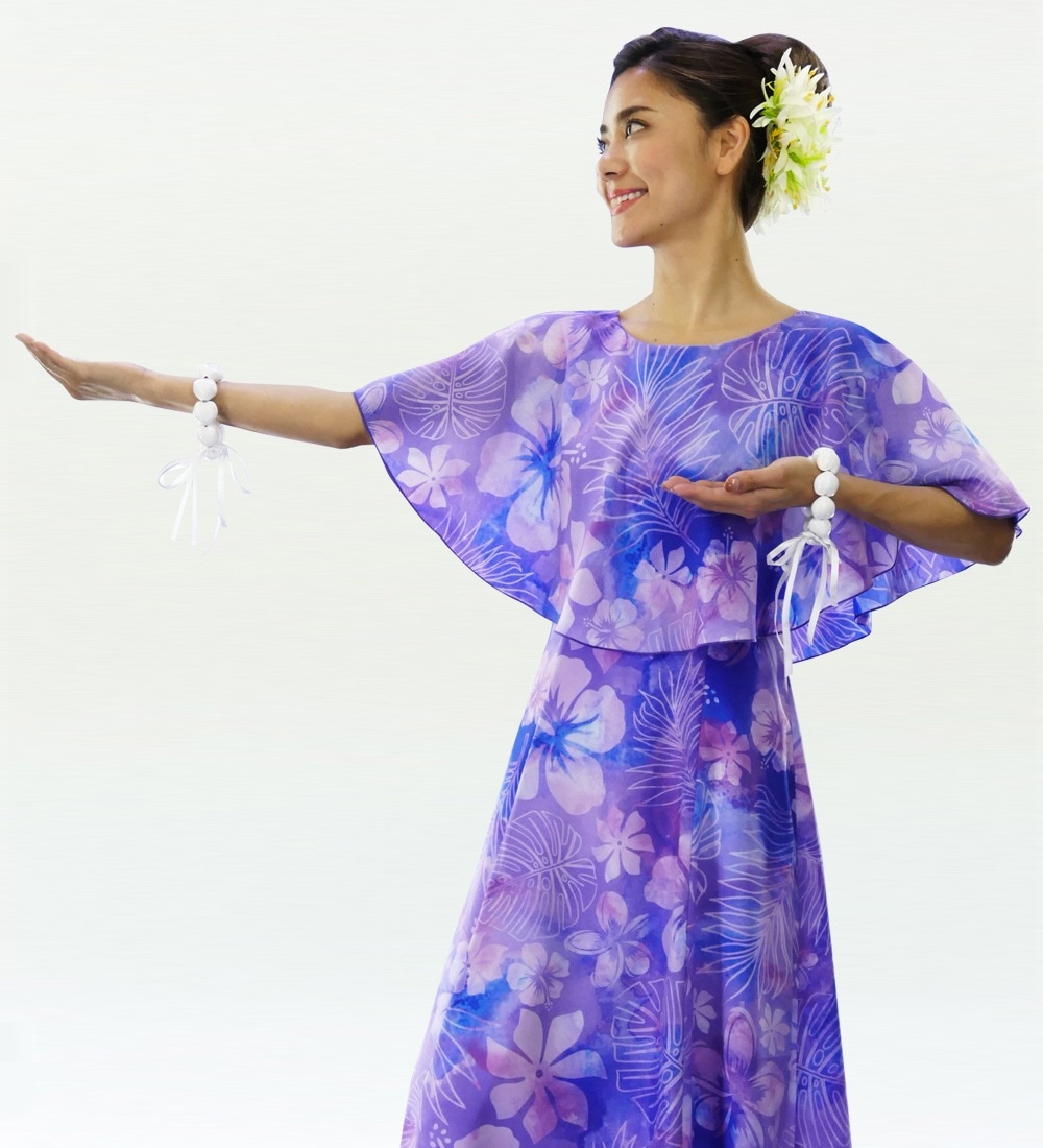 エミカ ケープドレス ヘリコニア 髪飾り付き エミカ ケープドレス ヘリコニア 髪飾り付き