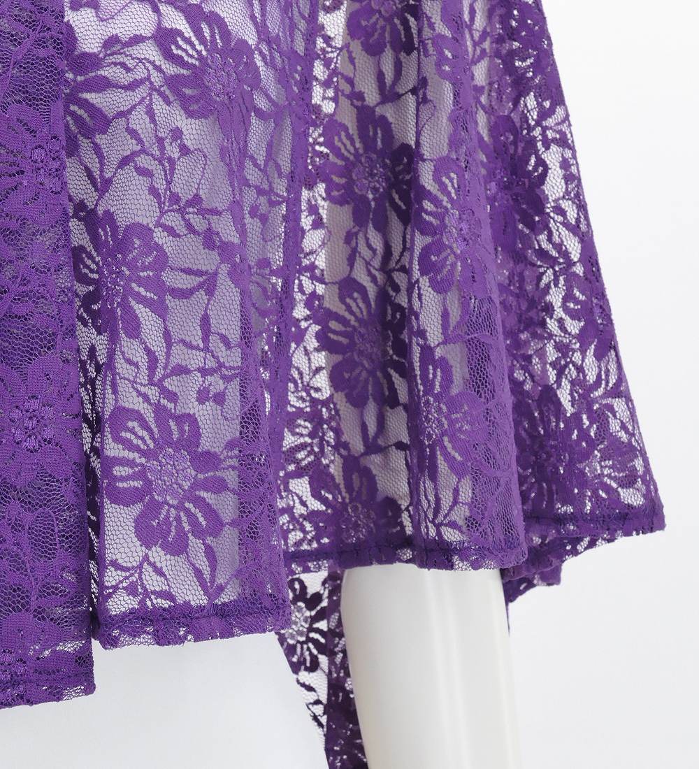フラダンス レースケープ パープル 2846pu