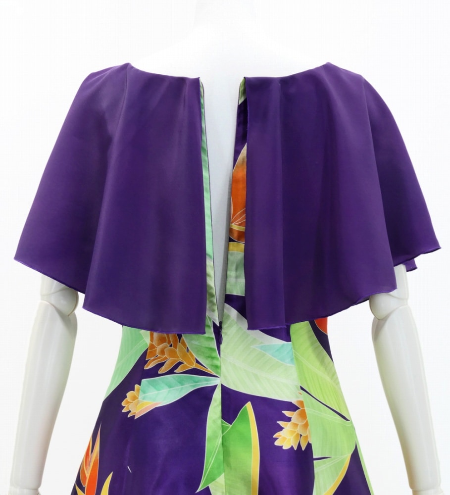 エミカ ケープドレス ヘリコニア 髪飾り付き