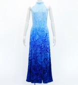 ڥ󥰾 եɥ쥹 ꥫ󥹥꡼ å ֥롼 S-L J2847bl