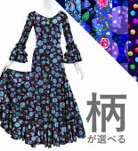 フラメンコ★豪華フリル★ローズワンピース 000000009233_IaG1zPH.jpg