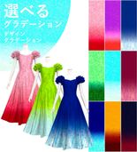 ڹʥǥ󥰥ǡۡڥ󥰾  㥶ե ѥե꡼ ɥ쥹 󥿥 S-L JC107-gradation_D