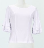 outlet M������ �ե��� 3�ʥե�� �֥饦�� �ۥ磻�� outletF247