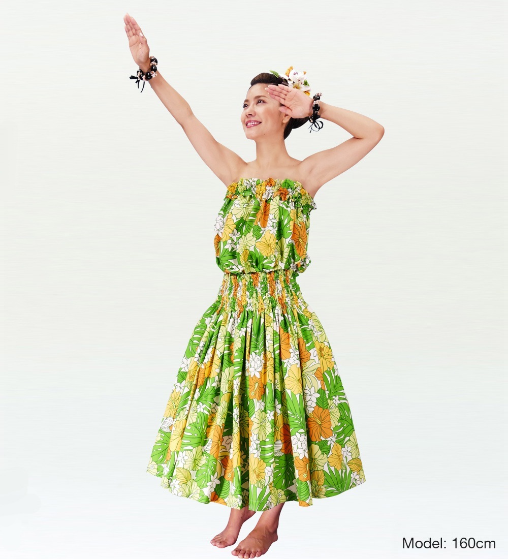 Aloha Emika フラダンス　パウスカートとチューブトップ　セット 1_000000008201.jpg?1678209905