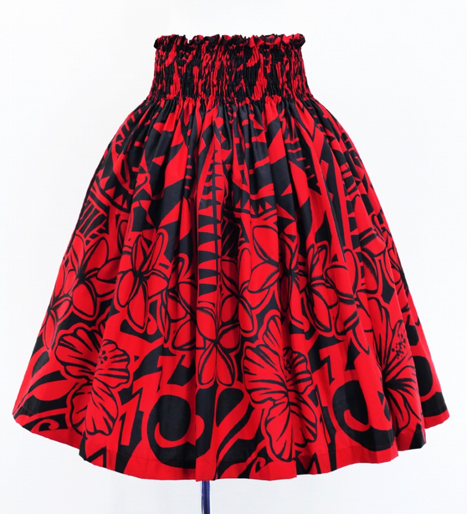 パウスカート　フラダンス　70センチ　ブラック フラダンス衣装 シングルパウスカート ダンス 衣装 フラ シングル