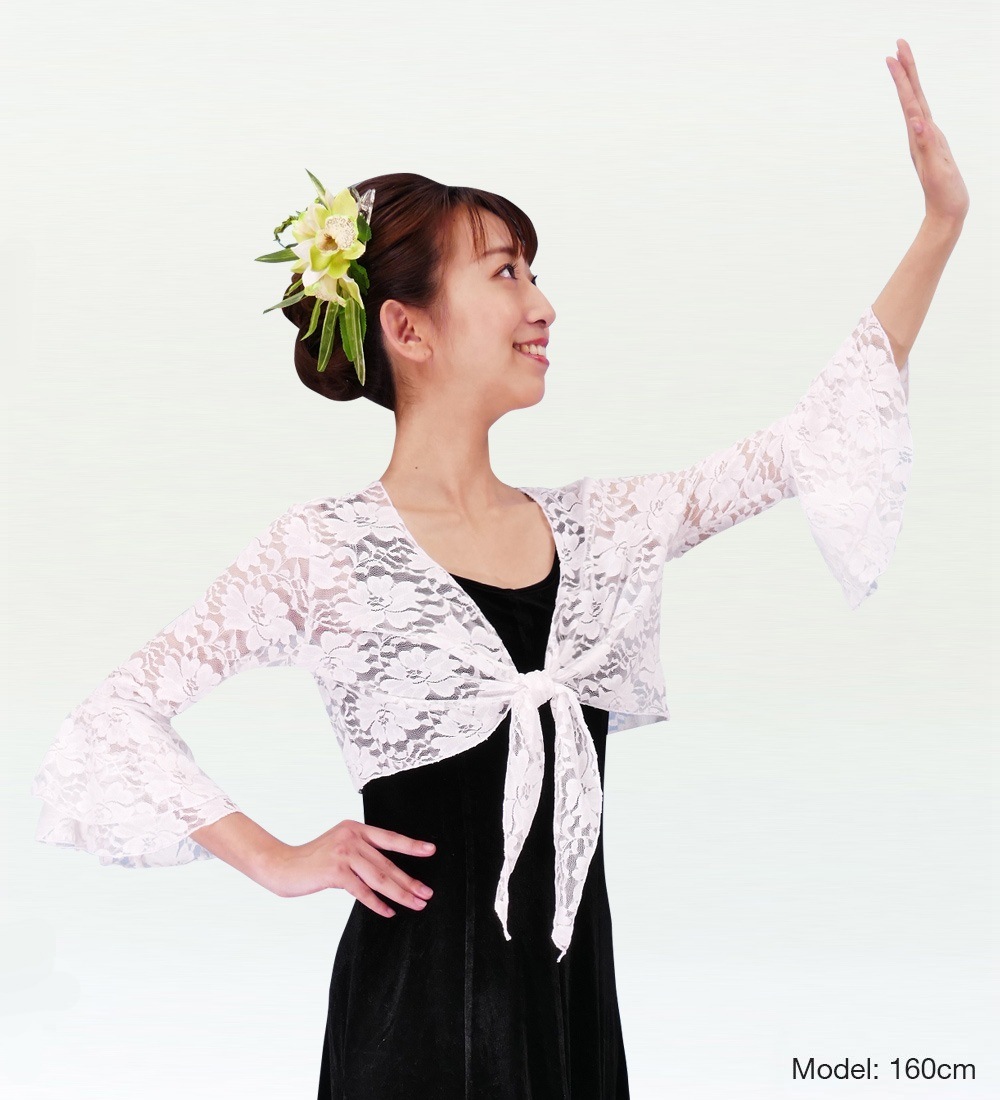 お花パールボタン付きボレロ お花パールボタン付きボレロ 【公式通販】