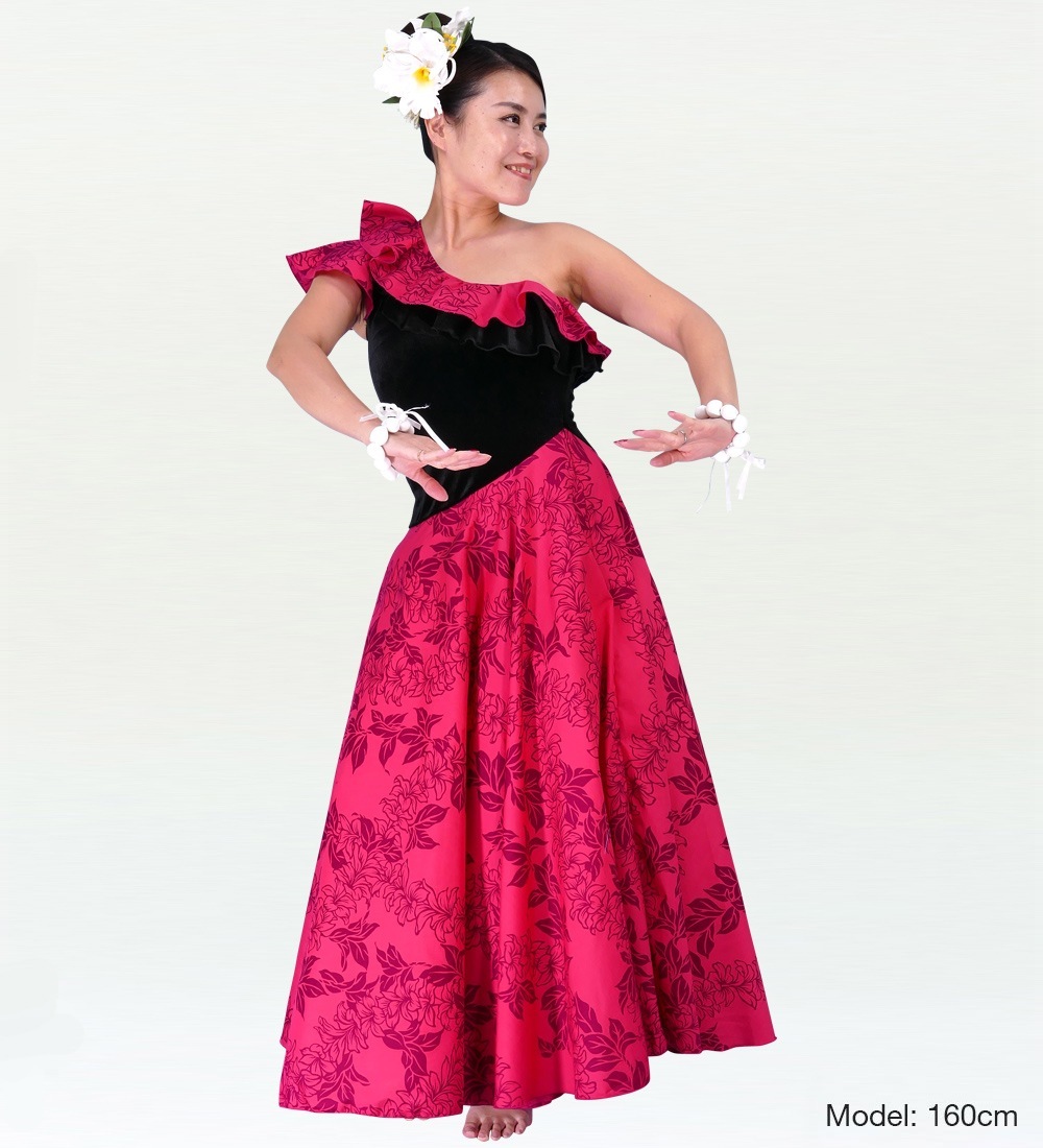 Aloha Standards ワンショルダーフリルドレス M 1_000000005942.jpg?1678209905