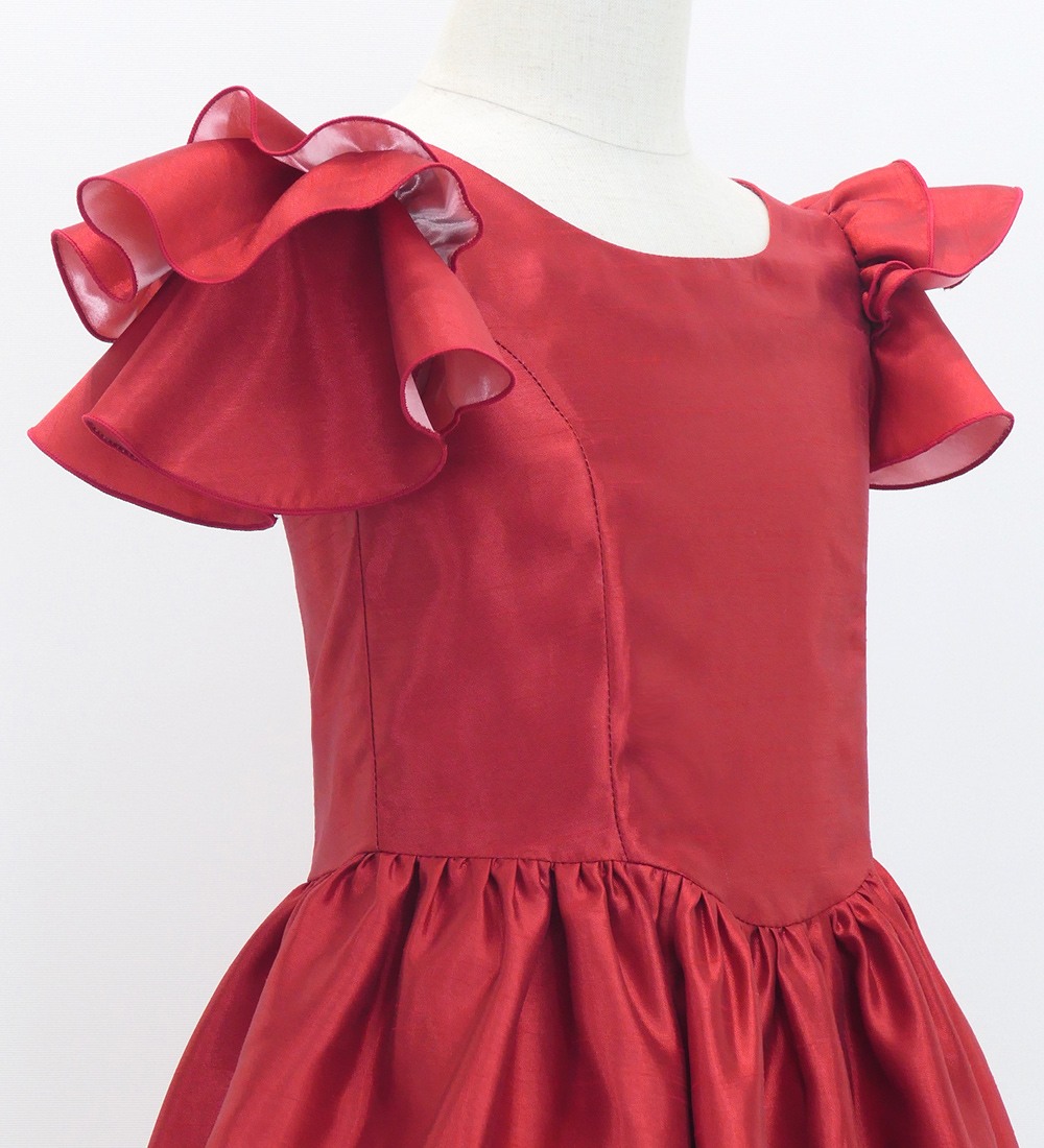�������ڹ��������ۡڥߥǥ���ۥ������� 3�ʥե�륹�꡼�� �ɥ쥹 ����󥿥� 120��140������ JCp92-pattern