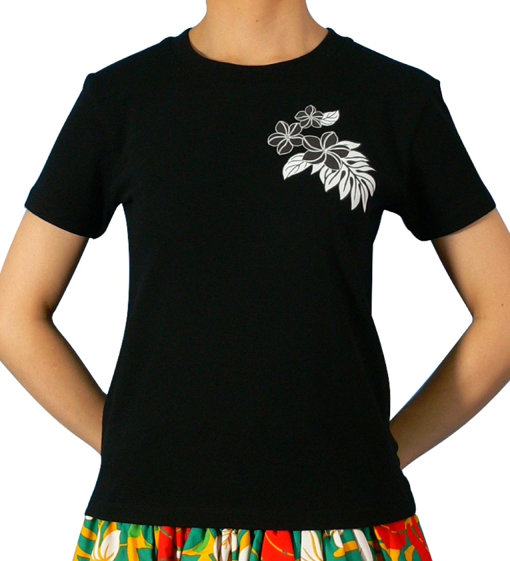 プルメリア様おまとめMakana na Kathy 半袖Tシャツ ブラック 1_000000009687.jpg?1678209905