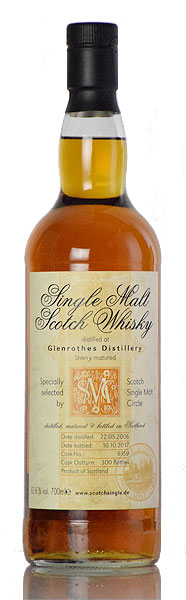 【スコッチシングルモルトサークル】 グレンロセス　[2006-2017] ファーストフィルシェリーカスク