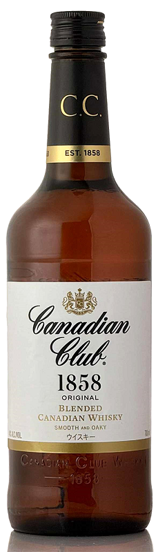 Canadian Club 1858 ブレンデッドウイスキー 1750ml 3本 Canadian Club