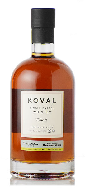 KOVAL Wheat SINGLE BARREL #1012 MILWAUKEE'S CLUB & SHINANOYA　