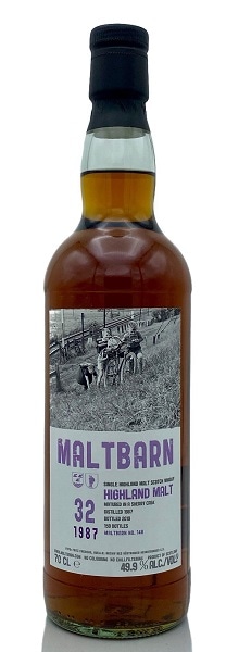 【モルトバーン】 ハイランド モルト　[1987] 32年　シェリーカスク