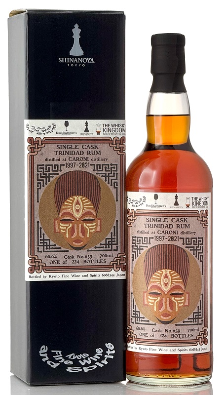カロニー [1997-2021] 23年 Cask # 59 for Shinanoya & Wu Dram Clan【Kyoto Fine Wine and Spirits】